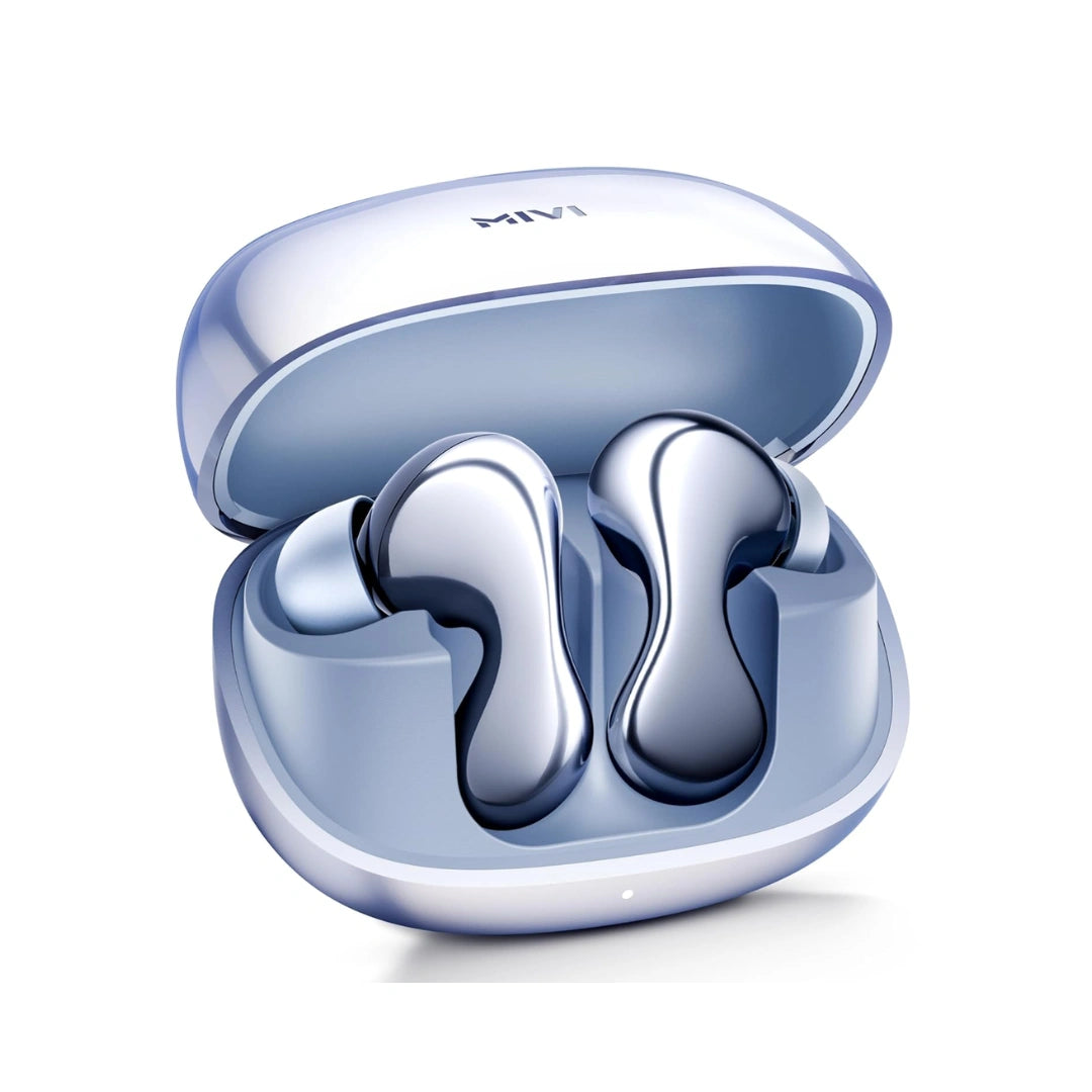 Mivi SuperPods Immersio Earbuds | 13mm High-Fidelity Drivers | Dolby Audio Support with 3D Soundstage | Quad-Mic Setup with AI ENC Support