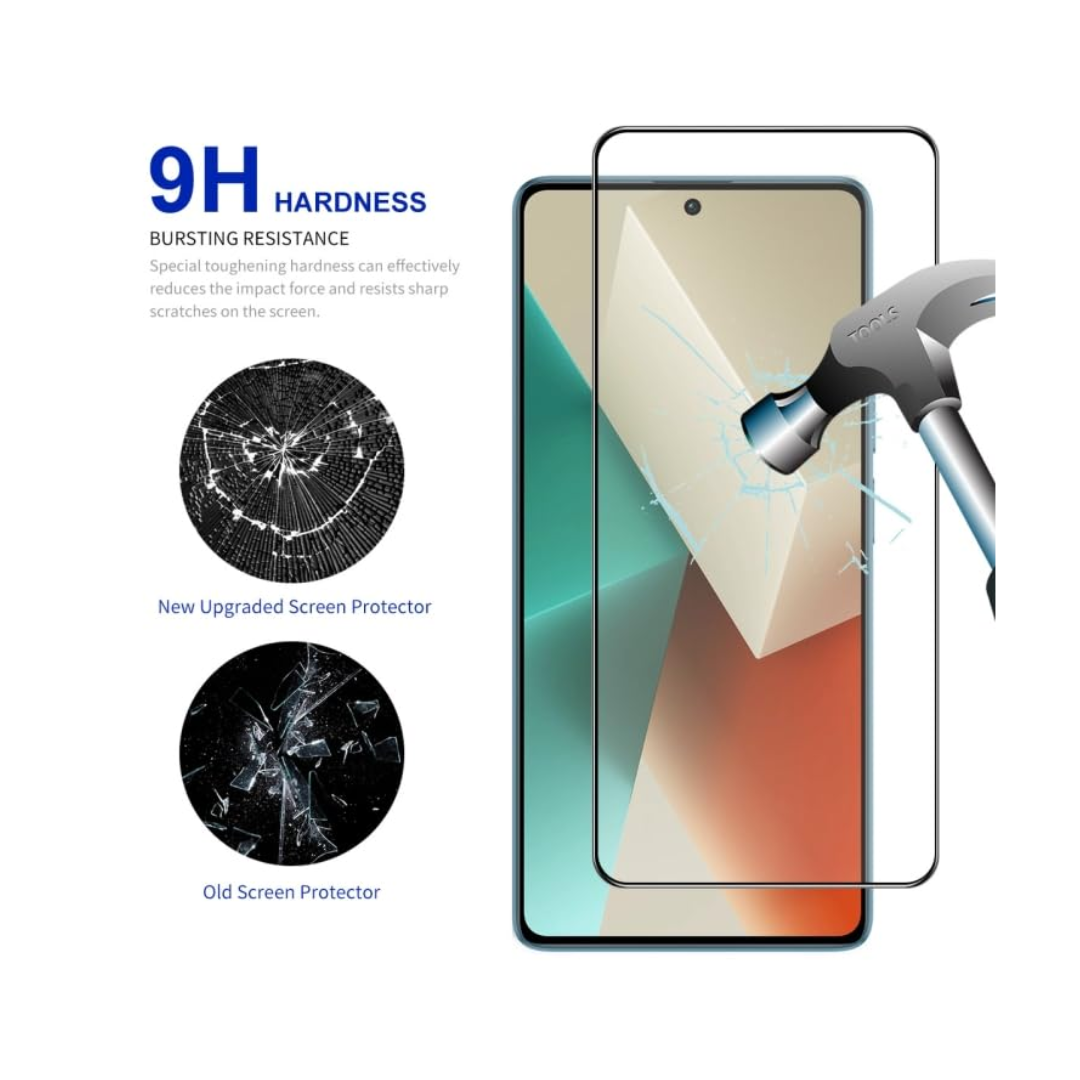 Redmi Note 13 Pro 5G - Full Tempered Glass