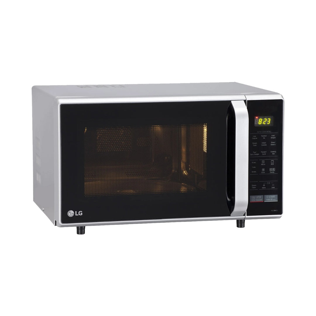 LG 28 L Convection Microwave Oven | Touch Key Pad (Membrane) | Cuisine, Indian Cuisine, fermentation | Quick Defrost