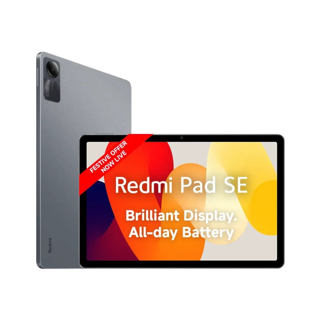 Redmi Pad SE| All Day Battery | Qualcomm Snapdragon 680| 90Hz Refresh Rate| FHD+ Display (11-inch/27.81cm)| Dolby Atmos| Quad Speakers| Wi-Fi