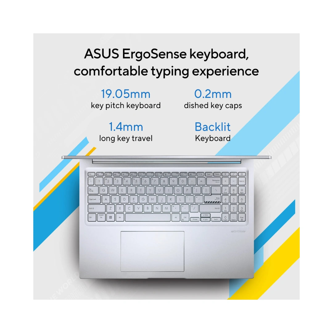 ASUS Vivobook 16 X1605VA-MB1628WS | Intel® UHD Graphics | Intel® Core™ i7-13620H Processor | Windows 11 Home | Bluetooth® 5.3