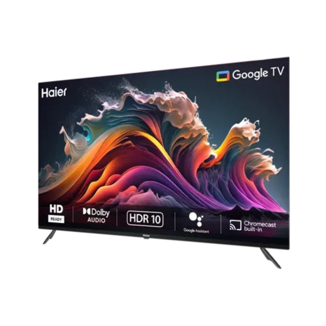 Haier 32inch (H32K82GX) Smart TV | Google Assistant | Dolby Audio | Google TV | 20W Speaker Output | HDR 10 Picture Tech