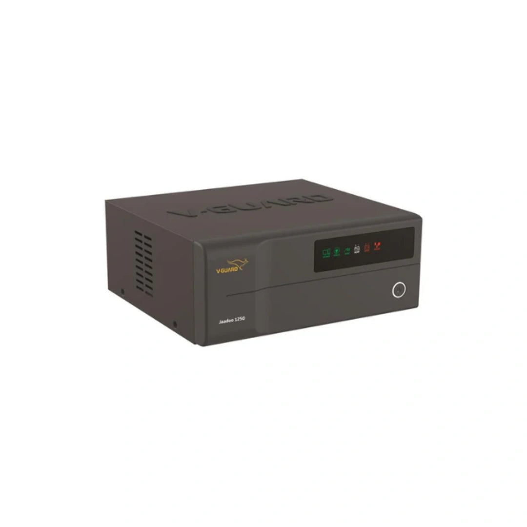 V-Guard  DUPS  Inverter | Versatile Backup Options | Built-in Protections | Overload | Low Battery | Short-Circuit Safety |