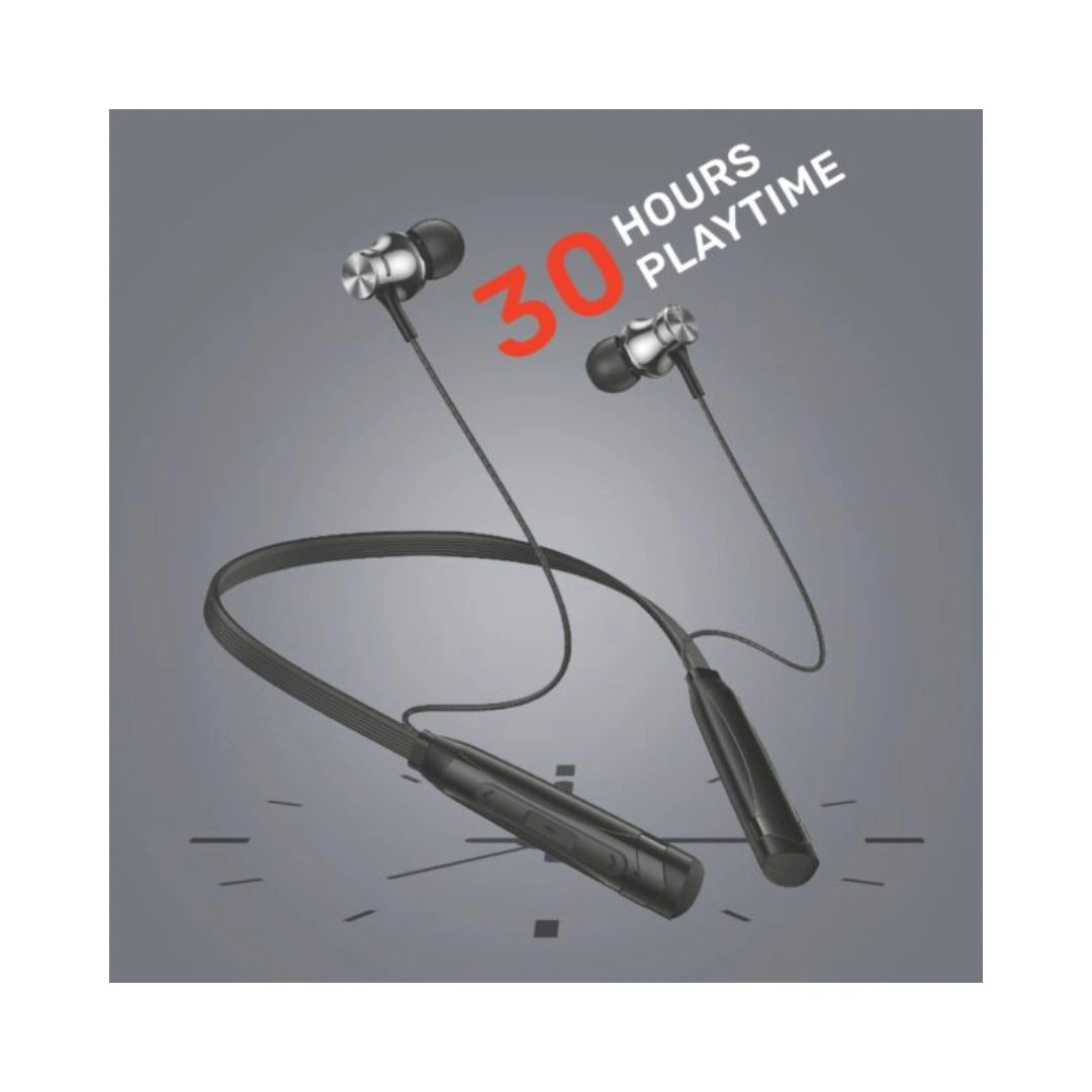 ByMuse Virgo Neckband | IPX5 Sweatproof | Integrated Voice Changer | Calls or Notifications | Type-C Fast Charging