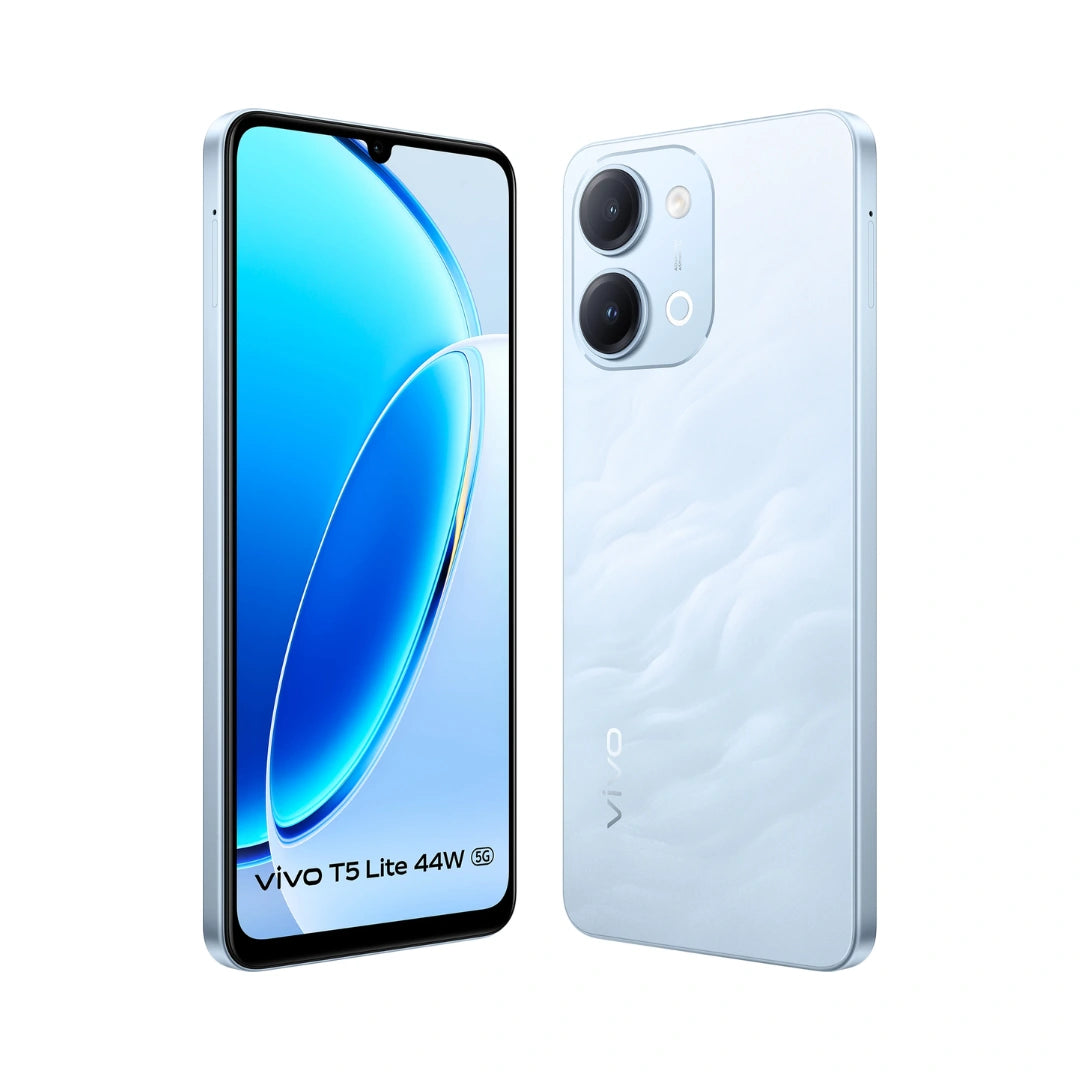 Vivo T5 Lite 5G | 6.74 inches Display | MediaTek Dimensity 6300 | 50MP Sony IMX852 Sensor | 5MP Front Camera | 6500mAh Battery | 44W Fast Charging Support