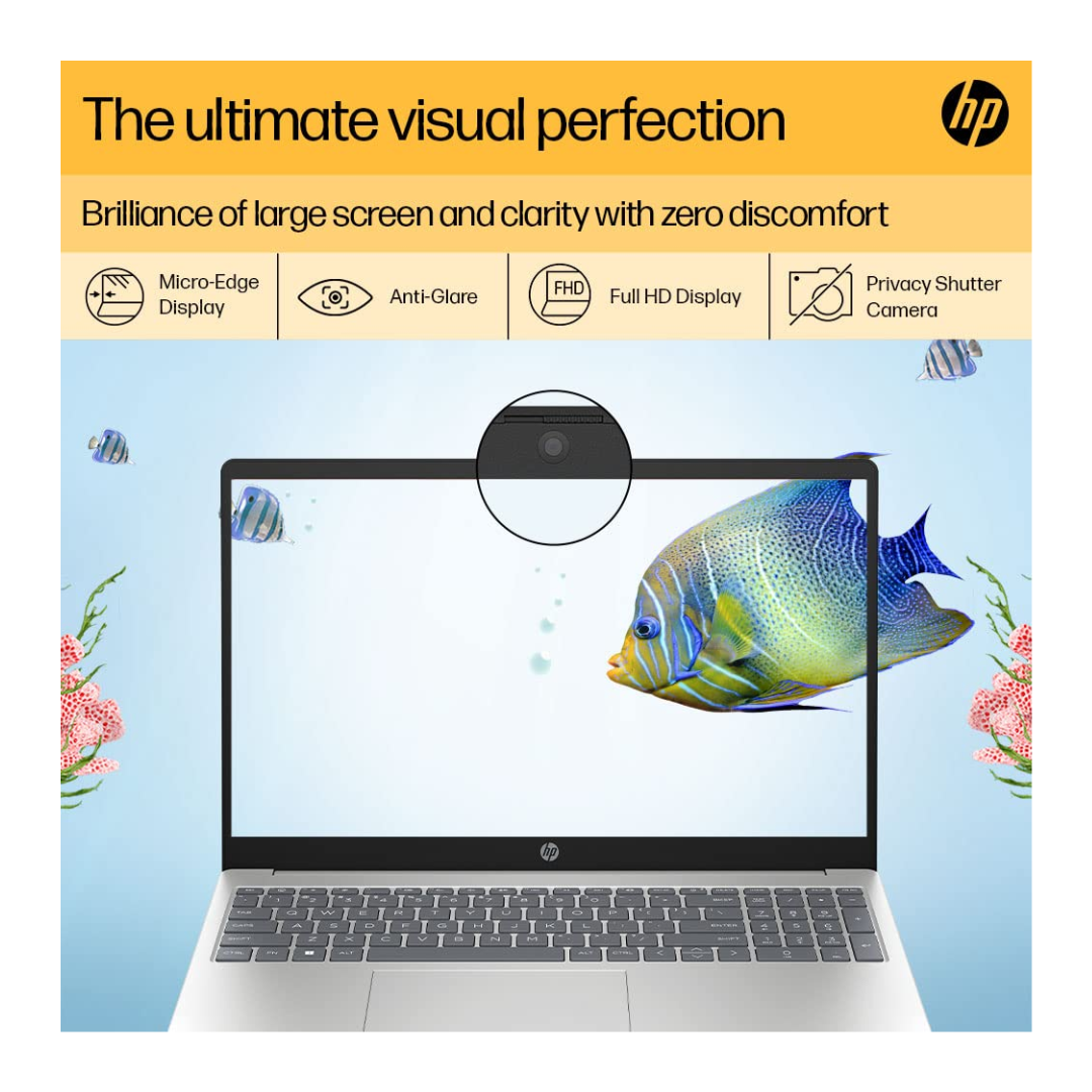 HP 15s-FC0028AU (Ryzen 5/ 8GB/ 512GB SSD/ Win 11) Laptop
