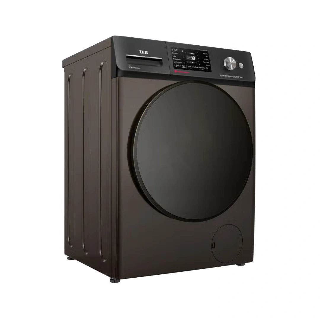 IFB 8kg Deep Clean Front Load Washing Machine | 1200 RPM High-Speed Spin | AI Technology With 9 Swirl Wash Mimics | Wi-Fi and Voice Control Enabled