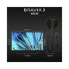 Sony (43) BRAVIA 3 4K Ultra HD Smart LED Google TV | ‎60 Hz - Refresh Rate | ‎4K HDR Processor X1  Graphics Processor  | Dolby Atmos  |