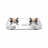 Vidiem Stainless Steel Tusker Ss 2 Burner Gas Stove |  Safety & High Efficiency | Dura Forged Brass Burners & Mixing Tubes designed especially for Indian Cooking