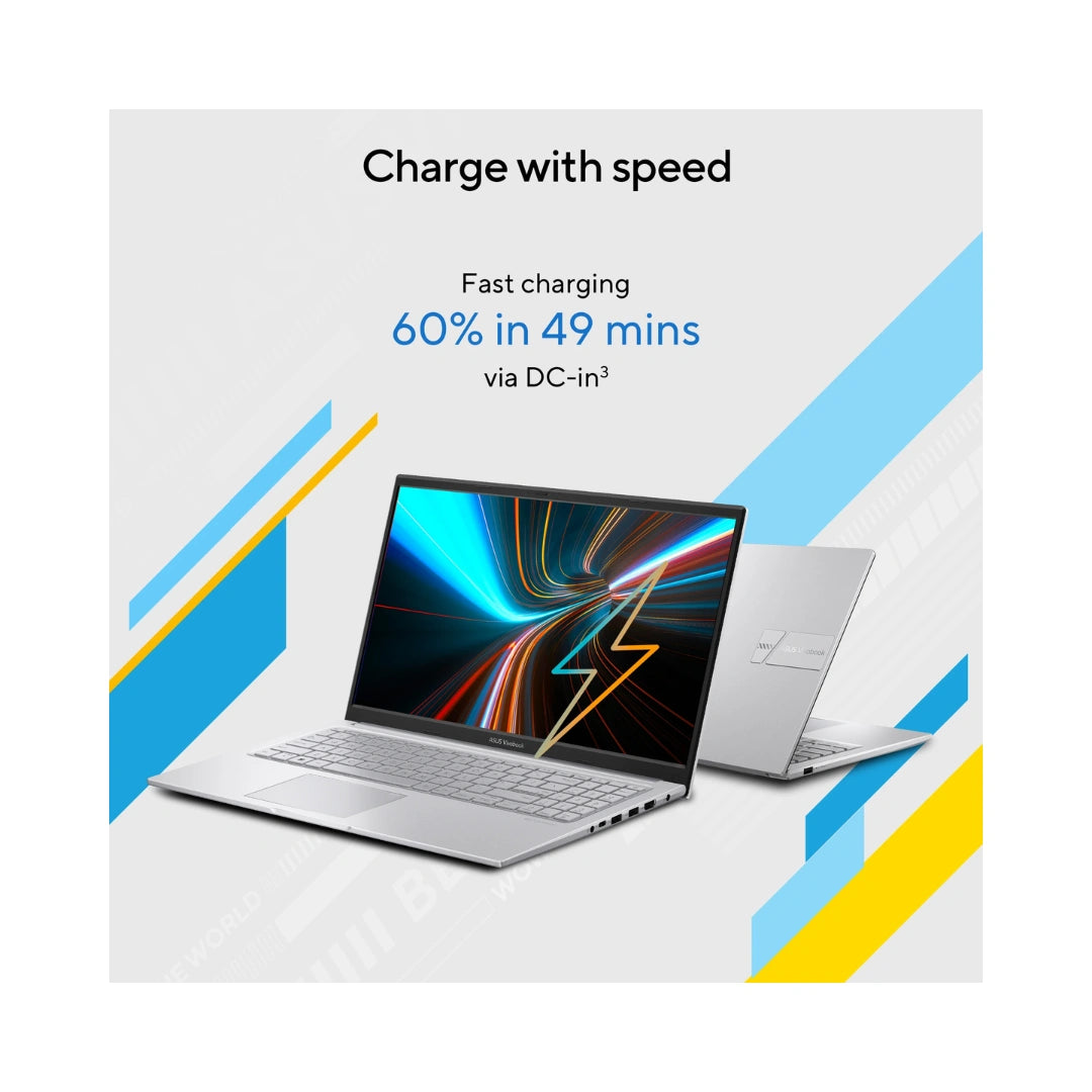ASUS Vivobook 15 | 8GB/512GB/SSD | X1504VAP-BQ1321WS | Intel Core i3-1315U Processor | 15.6 inch Display | 16:9 Aspect Ratio | 60Hz Refresh rate | 720p HD Camera | With Privacy Shutter