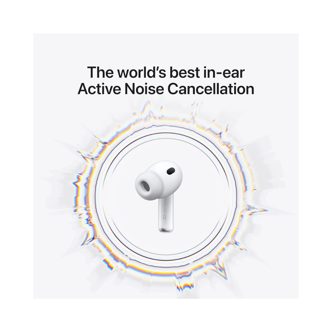 APPLE AIRPODS PRO 3 | Voice Isolation | Transparency mode | Active Noise Cancellation | IP57 Water Resistance | Live Translation for communicating