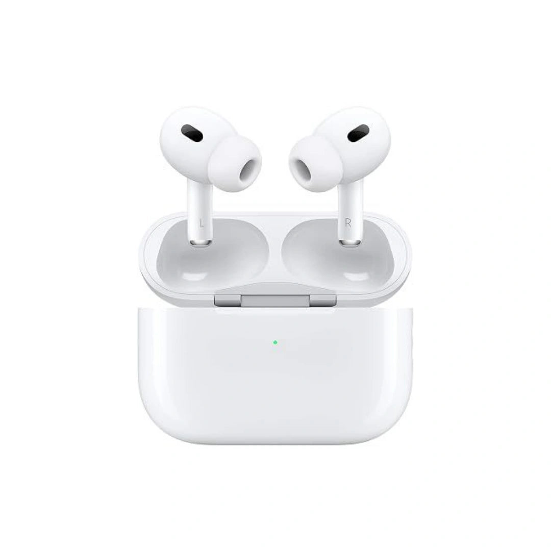 Apple AirPods Pro 2nd-GEN | Dual Optical Sensors | Dual Beamforming Microphones | Say “Hey Siri” to do Things like Play a Song