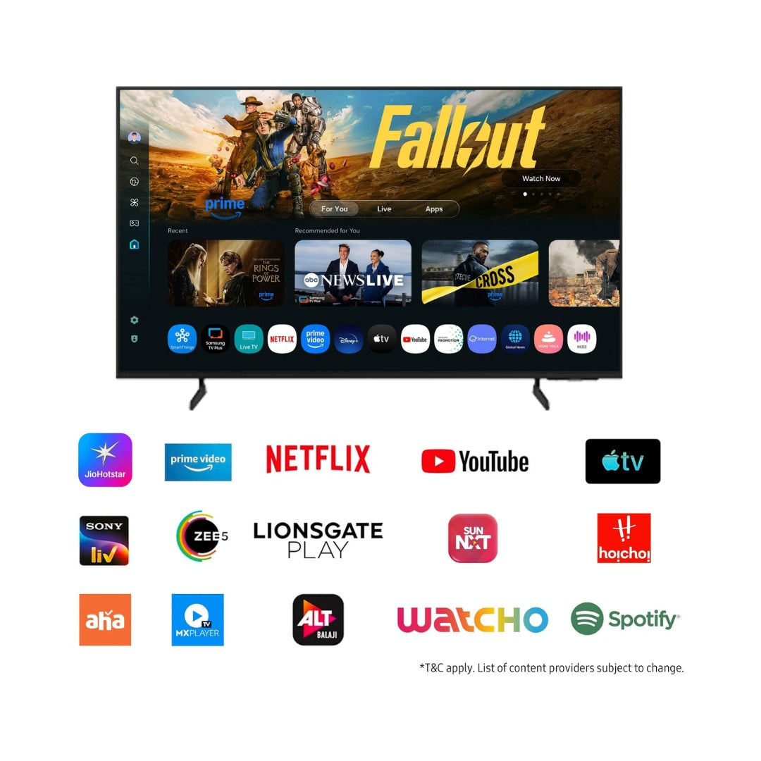 Samsung (55 inches) Crystal 4K Ultra HD Smart LED TV