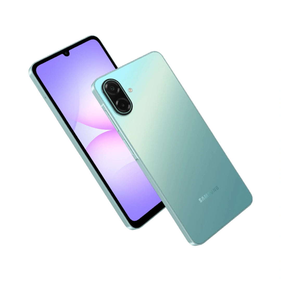 Samsung A07 5G | 6.7 inches LCD Display | 120Hz Refresh Rate | MediaTek Dimensity 6300 | 50MP Main Camera | 8MP Front Camera | 6000mAh Battery