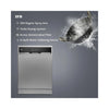 IFB 15 Place Setting Dishwasher with 360° Spray Arm and 70° Hot Wash with Steam