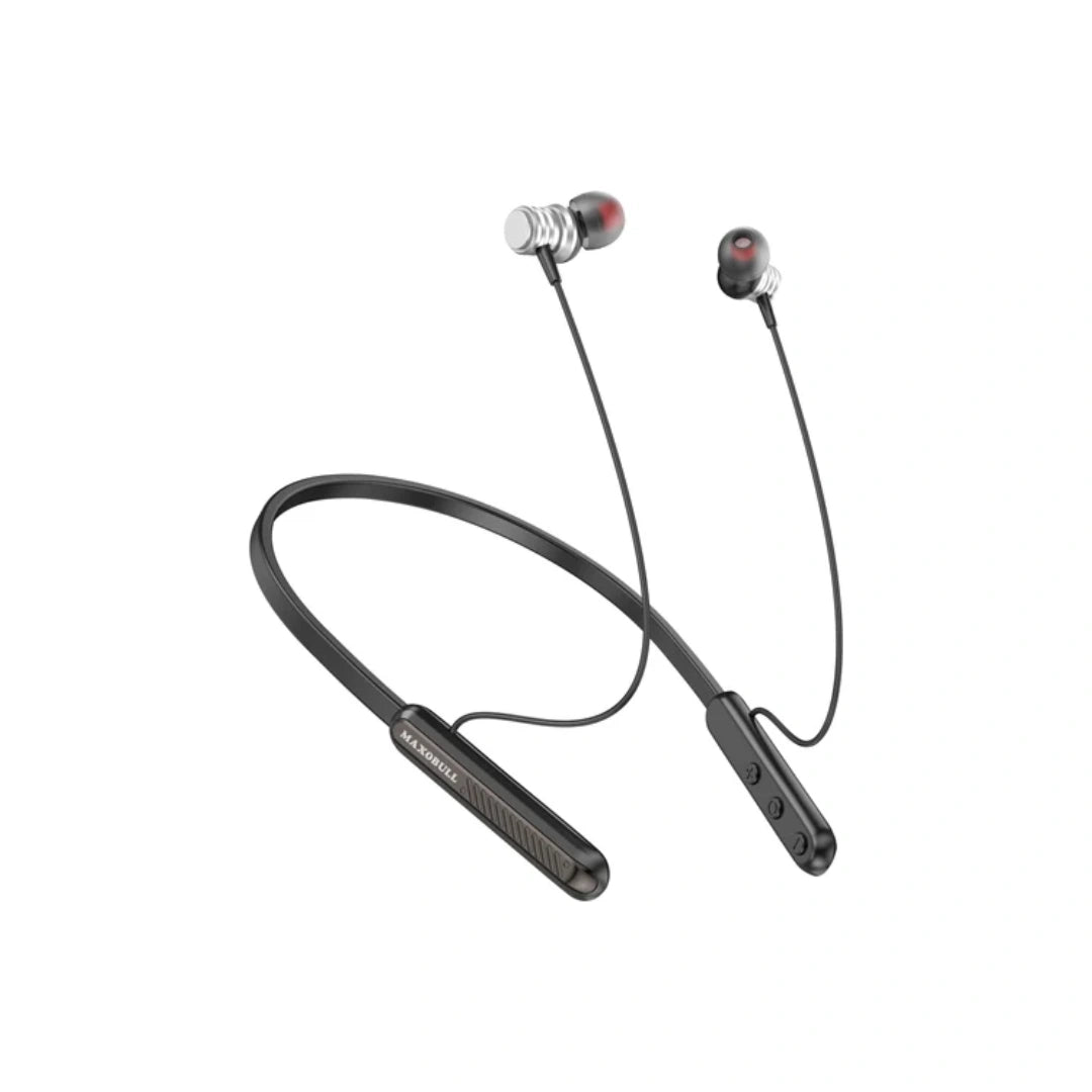Maxobull Sound Ore Neckband | 15mm Drivers With Rich Bass + HD Mic For Clear Calls | 250mAh Up to 50 Hours Playback | IPX 6.0 WaterProof for Sweat Splash Protection