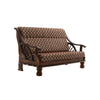 Heritage Suriyan 3 + 1 + 1 Teakwood Sofa | Premium Fabric | Teak Wood |