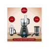 Preethi Zodiac MG 218 Mixer Grinder, 750W, 5 Jars |  Safety Indictor for Overload Protection