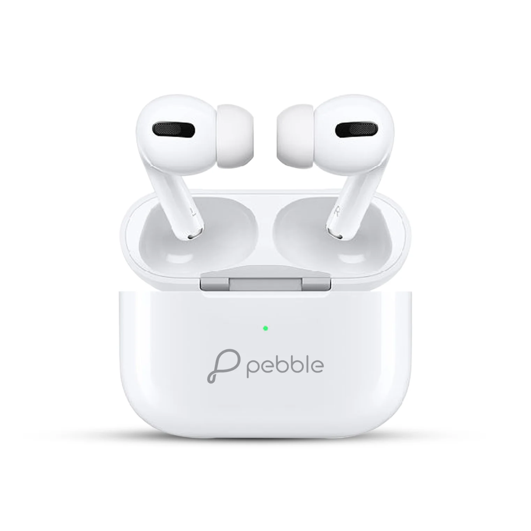 Pebble Echo Buds Bluetooth Earbuds - 20hrs Playtime