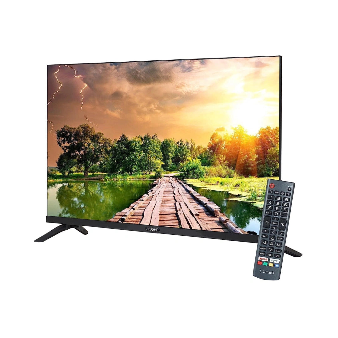 LLOYD | 32 Inches HD Ready Smart LED TV | Operating System WebOS | Stereo Audio Output Mode | 2.0 Channel Stereo Speakers