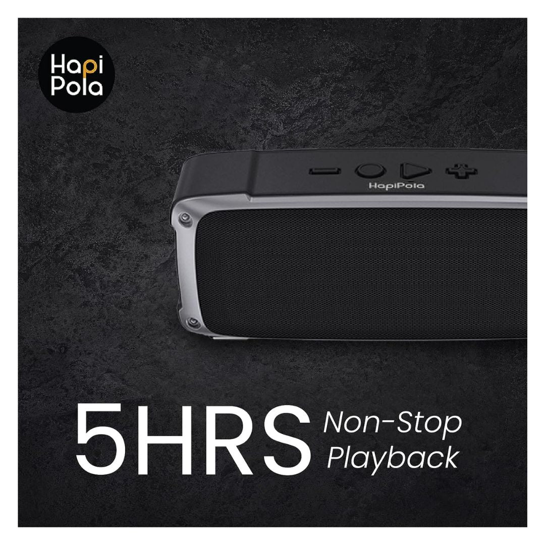 Hapipola-Armour-Portable-Bluetooth-Speaker-5Hrs-Playtime
