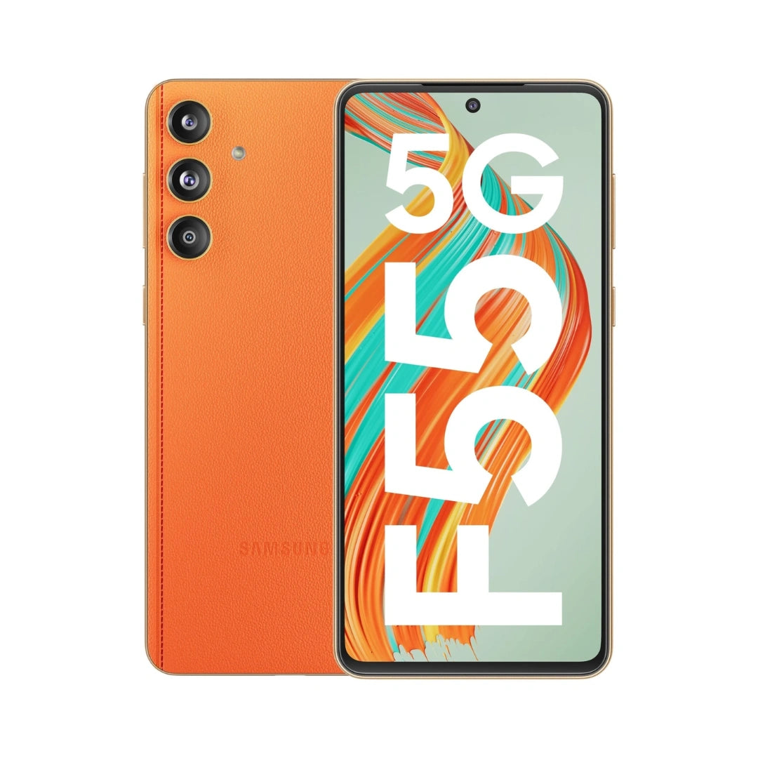 Samsung Galaxy F55 5G | 6.7 inches Super AMOLED Display | Qualcomm Snapdragon 7 Gen 1 | 50MP Triple Rear Camera| 50MP Front Camera| 5000mAh Battery