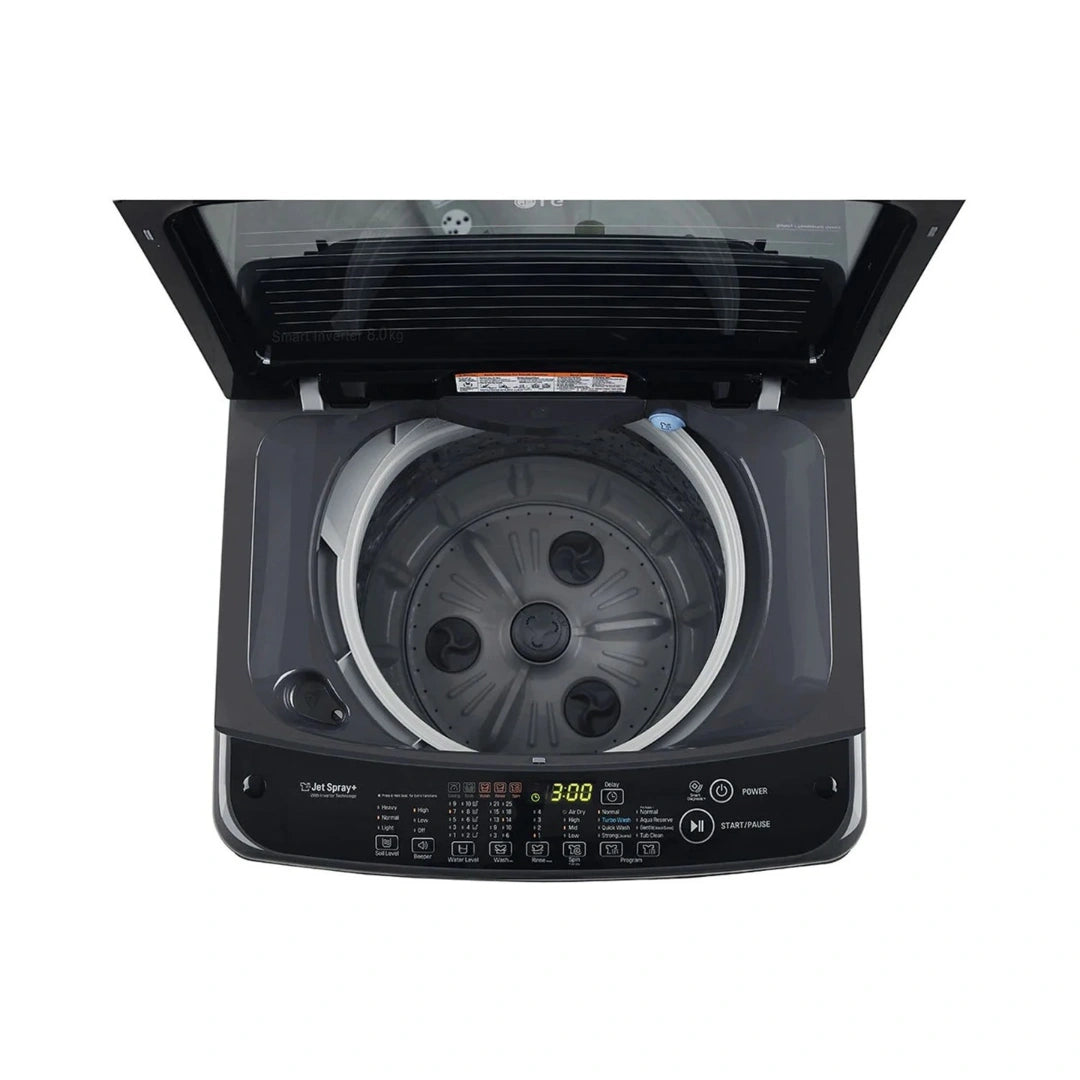 LG 7 Kg 5 Star Inverter TurboDrum Fully Automatic Top Loading Washing Machine | Smart Inverter Technology | TurboDrum |  Jet Spray+