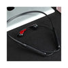 GIZMORE MN220 Neckband | IPX4 Water Resistance | Active Noise Cancellation | High Bass Sound | 360 degree Surround Stereo Sound