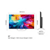 Haier QLED 109cm (43) Google TV | 4K QLED | HDR 10 | 60Hz Refresh rate |  Audio Output - 24watt  | Energy Saving Mode