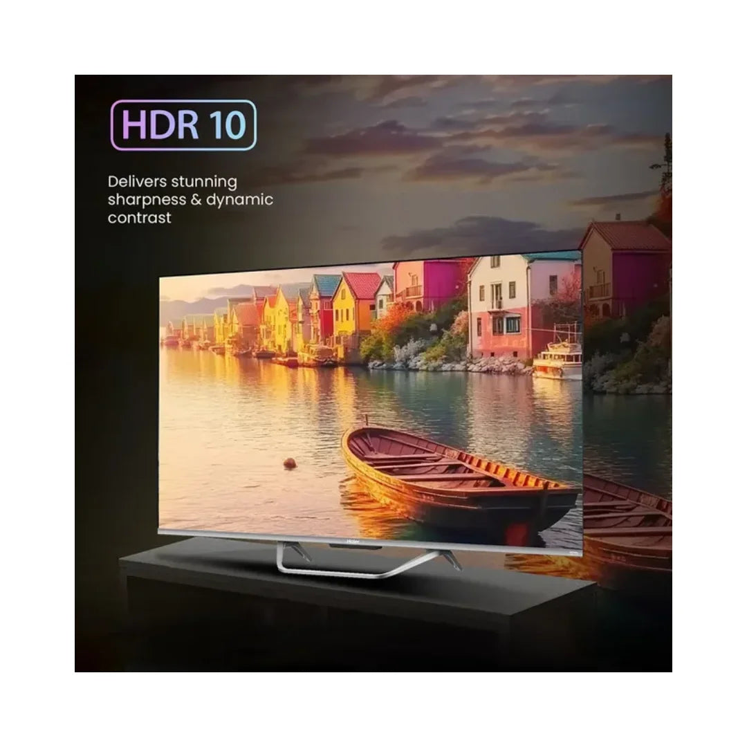 Haier 43 inch H43S80GFX SmartTV | Google Assistant | Dolby Audio | Google TV | One Touch Remote |