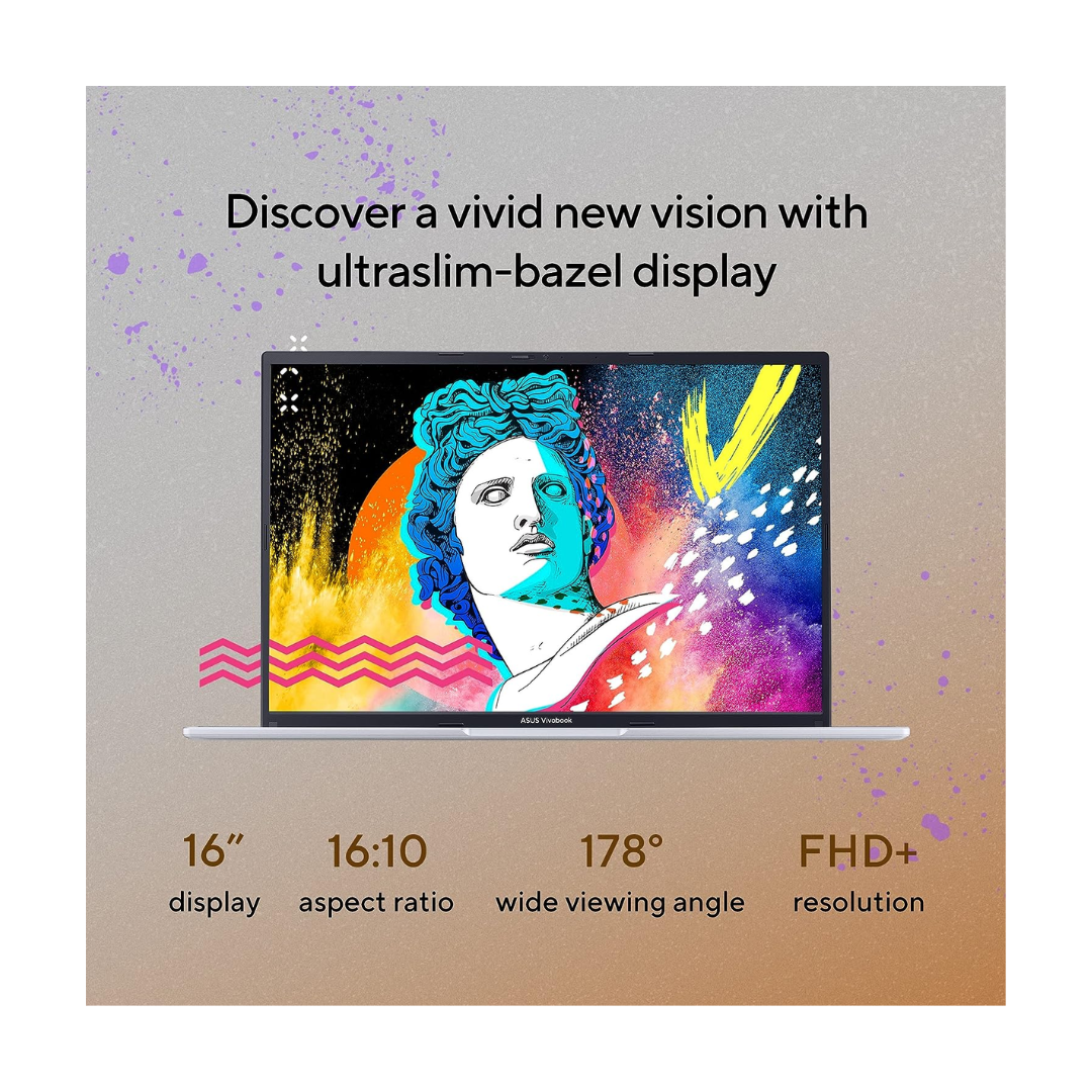 Asus Vivobook 16X Laptop - 16 Inch Full HD Resolution Display