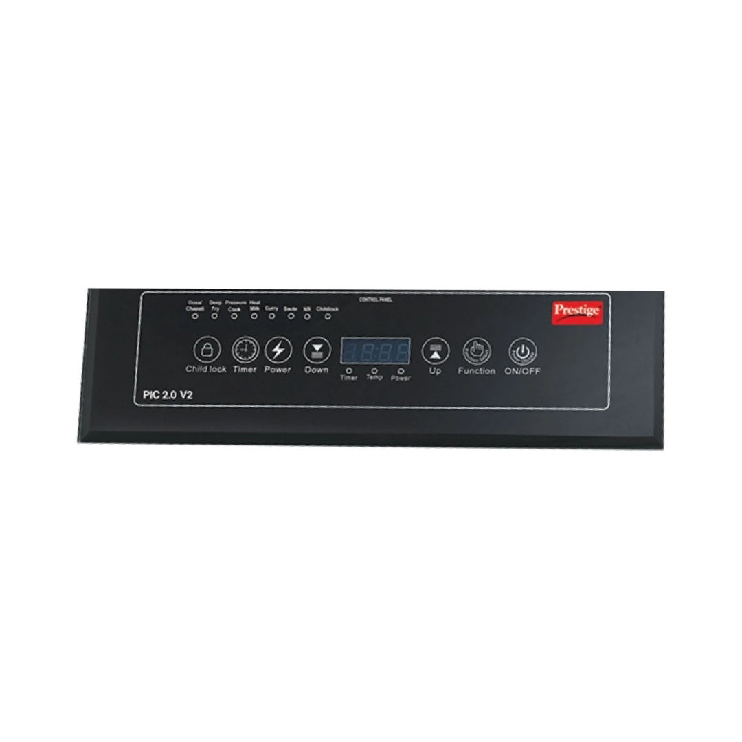Prestige 2000-Watt Induction Cooktop with Touch Panel |  Power Saver Technology | Compact and Easy to Clean | High Power Efficiency