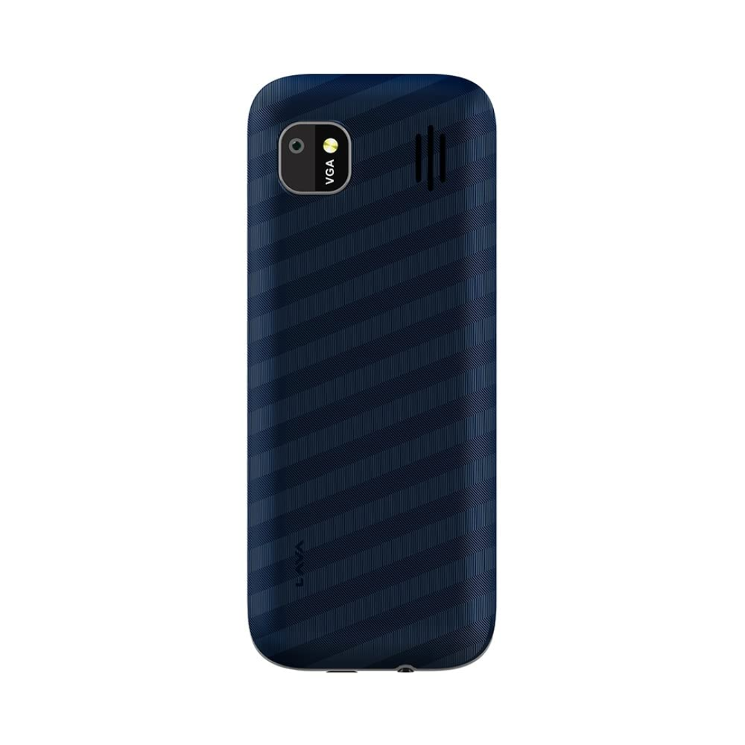 Lava Gem Power Dual Sim Keypad Phone (2.8" Display, Camera & Flash) | 2575mAh Smart AI Powerful Battery | Wireless FM & Recording | 7-Language Support| Stereo Speakers | Call Recording