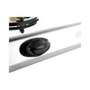 Butterfly Rhino Stainless Steel 2 Burner LPG Gas Stove | Front Knob |  High Thermal Efficiency Brass Burner | Easy Gas Flow