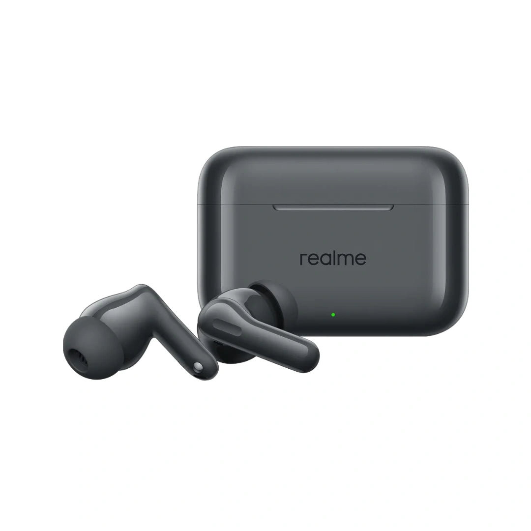Realme Buds T200 |True Wireless Earbuds | Bluetooth v5.4 | Water Resistance | 3D Spatial Audio Effect | 50 hrs Of Playback | Active Noise Cancellation | Dynamic Audio