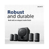 SONY | 4.1ch Home Theatre PC Speaker system with Powerful Subwoofer | 100 W Bluetooth Home Theatre | Wireless, Bluetooth