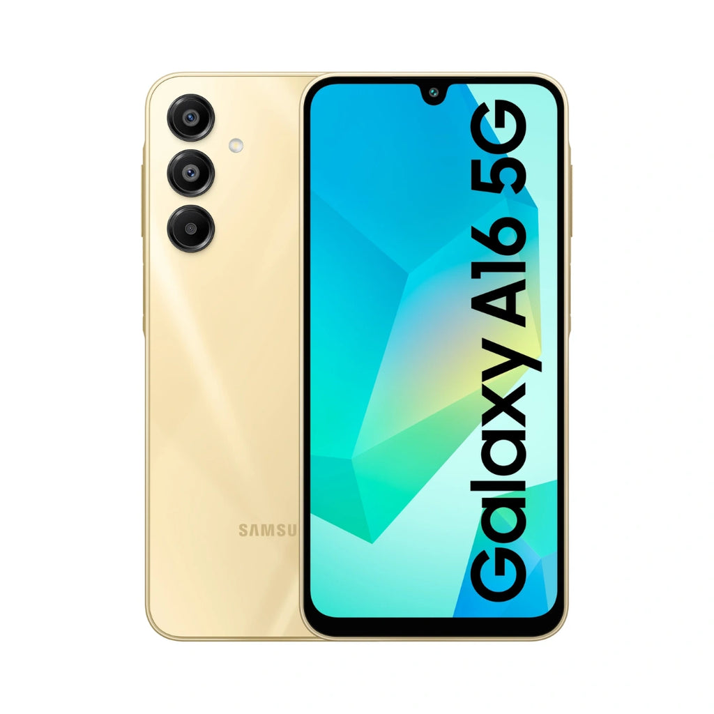 Samsung Galaxy A16 5G | 6.7 inches Super AMOLED | Mediatek Dimensity 6300 | 50MP Triple Camera with Ultra Wide Lens | 6 OS & 6 Years Security Updates | IP54 | Tap & Pay | 5000mAh