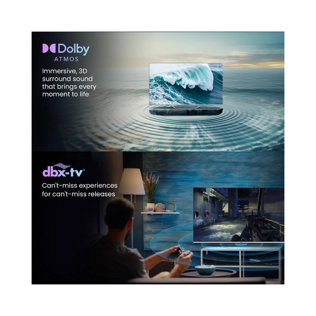 Haier | QLED Google TV 75Inch | With Dolby Vision Atmos | Screen Resolution 3 Angular | Image Aspect Ratio 16:09