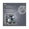 IFB 15 Place Setting Dishwasher with 360° Spray Arm and 70° Hot Wash with Steam