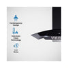 Elica Auto Clean Wall Mounted Chimney | Suction 1500 M3/HR | 3 Speed Motion Sensor | Heat Auto Clean Technology