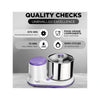 Preethi Grinder Power Grind | Aesthetically designed compact body for modern kitchen | Shock proof ABS body