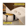 Haier 5L Air Fryer with 3 D Hot Circulation |  Easy Control Knob | 3D Hot Air Circulation |  1500W Power