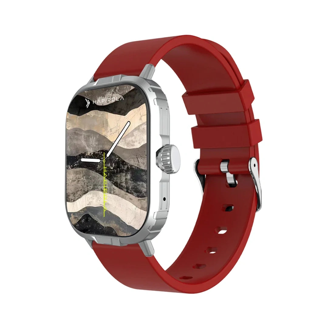 HAPIPOLA PRO X | 2 inch Full Touch Color Display | Bluetooth Calling Supported | Multiple Sports Modes |  Magnetic / USB Charging