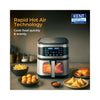 KENT Digital Air Fryer 8L |  7 Preset Menus | Dehydration Function |  Touch Control Panel & Digital Display | Auto Shut-Off Function| Adjustable Temperature and Timer Control  Price