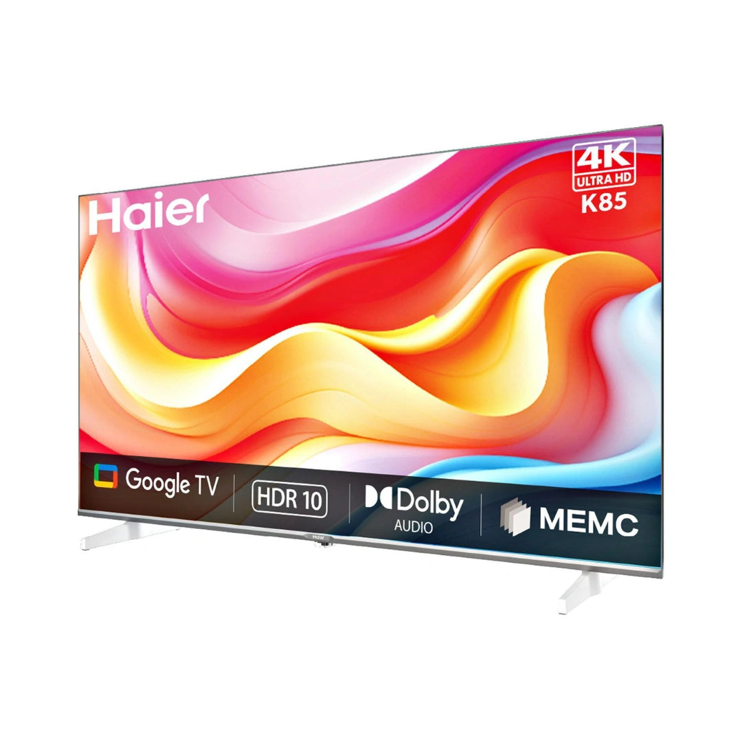 Haier | 75 inch 4K Ultra HD K85 Series Smart Google TV | Dolby Audio | Google Assistant, MEMC 60Hz