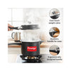 Prestige Svachh 5 Litre Pressure Cooker with hard anodized Body (Black) | Metallic Safety Plug  | Gasket— Release System