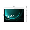 Samsung Galaxy Tab S9 FE+ - Dimensions