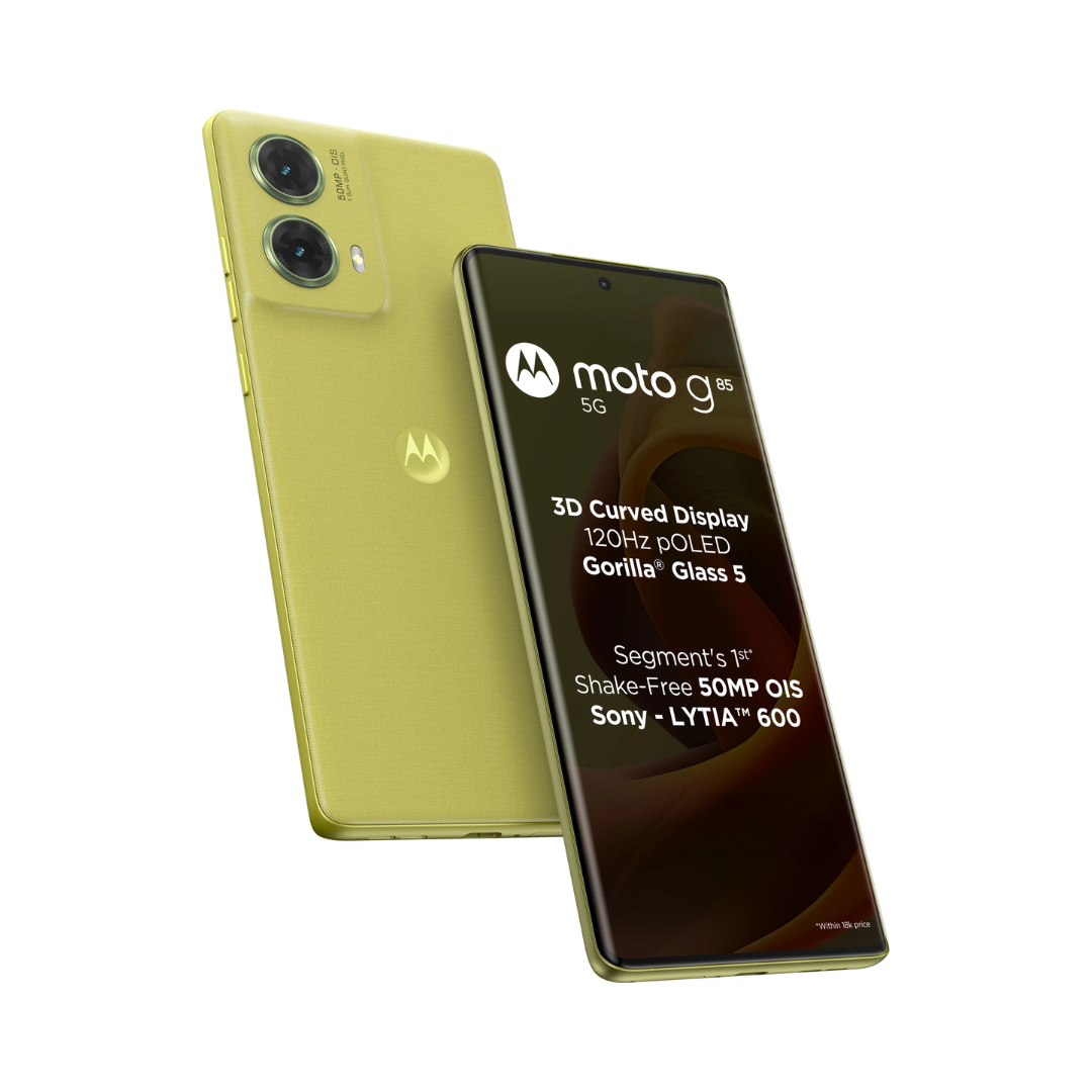 Moto  G85 5G Smartphone (U Snapdragon 6s Gen 3 Processor | AMOLED Display | Nano-SIM, eSIM | 5000mAh Battery