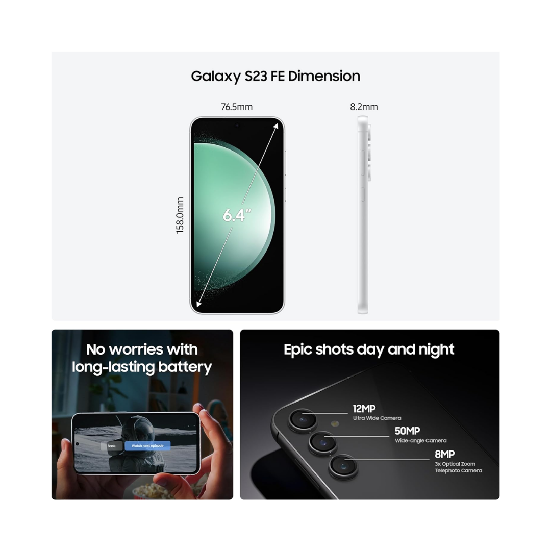 Samsung Galaxy S23 FE 5G - Dimensions