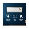 Daikin 1.5 Ton 2 Star, Fixed Speed Non-Inverters Split AC | Power Chill & Power Airflow Dual Flaps | DNNS Self Heal & Self Diagnosis | Energy-Efficient Performance